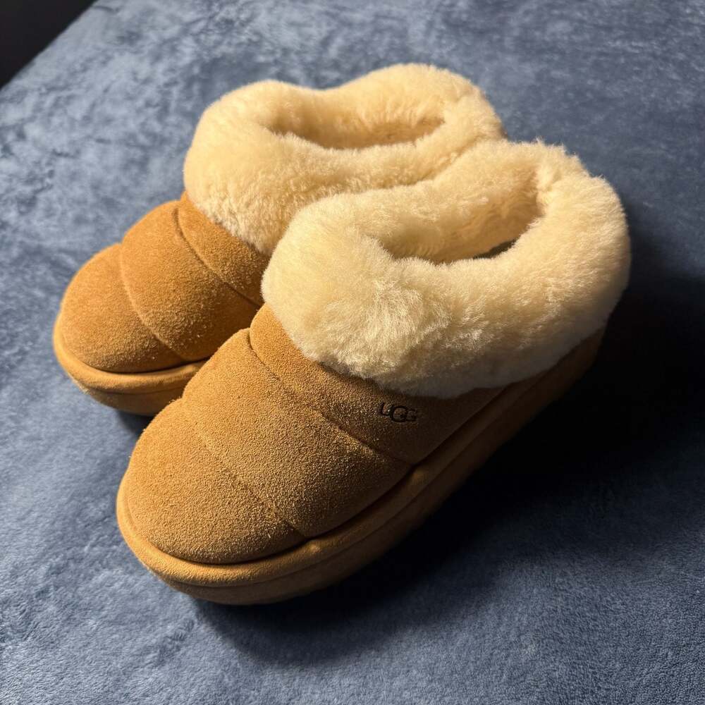 UGG Tazzlita Platform Slipper in Chestnut